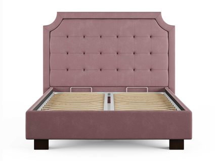 Кровать Сонум Elysium Экокожа Коричневый (с основанием) 140х200