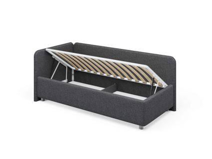 Кровать Сонум Capri Рогожка Марсала (с подъемным механизмом)