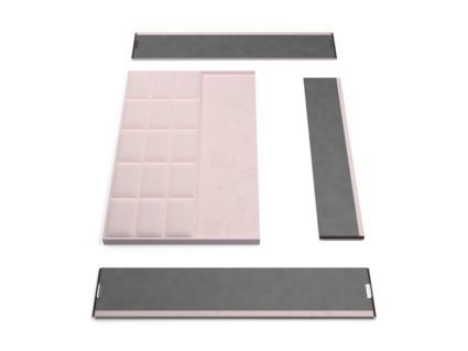 Кровать Lonax Адель велюр Dolly-1 140х195