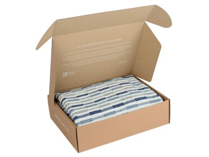 Покрывало Tkano Ethnic в полоску 180х250