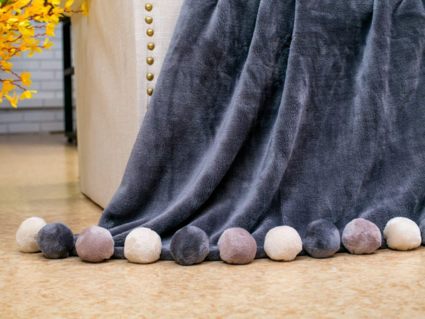 Плед Софи де Марко Multi-ball (темно-серый) 220х240