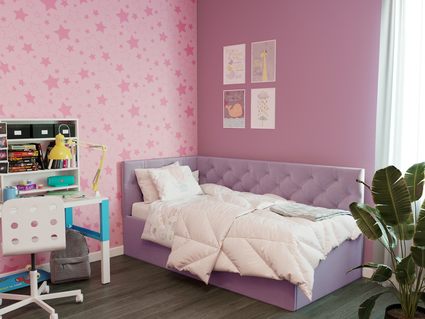 Кровать Димакс Бриони Альбус с подъемным механизмом 90х200