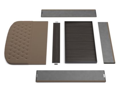 Кровать Lonax Венеция велюр Dolly-3 (с подъемным механизмом) 140х195