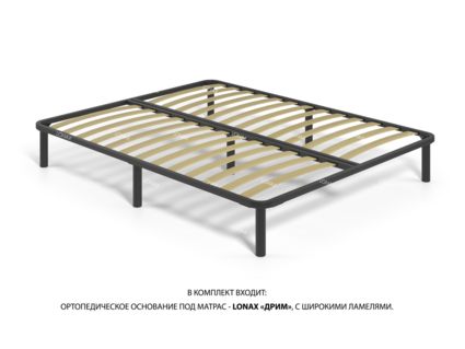 Кровать Lonax Адель велюр Dolly-1 140х195