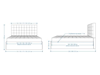 Кровать Lonax Аврора велюр Dolly-2 (с подъемным механизмом) 180х200