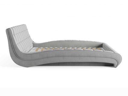 Кровать Сонум Milano Экокожа Белая 180х190