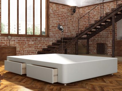 Кровать Mr.Mattress Site Box экокожа White 245