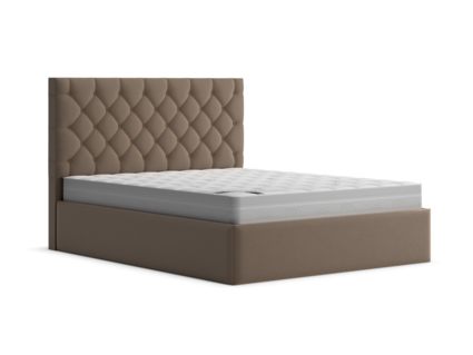 Кровать Lonax Элоиза велюр Dolly-13 (с основанием) 120х190