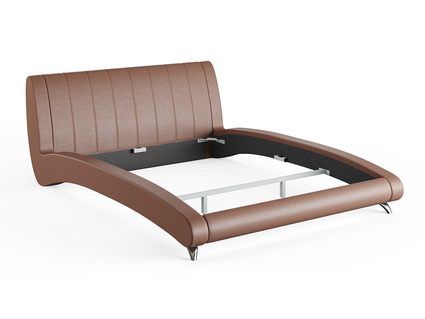 Кровать Сонум Verona Экокожа Графит 160х200