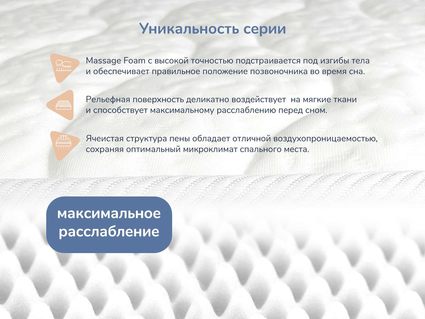 Матрас Димакс Relmas Solid 3Zone 200х200