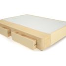 Кровать Mr.Mattress Site Box экокожа Beige 80х190